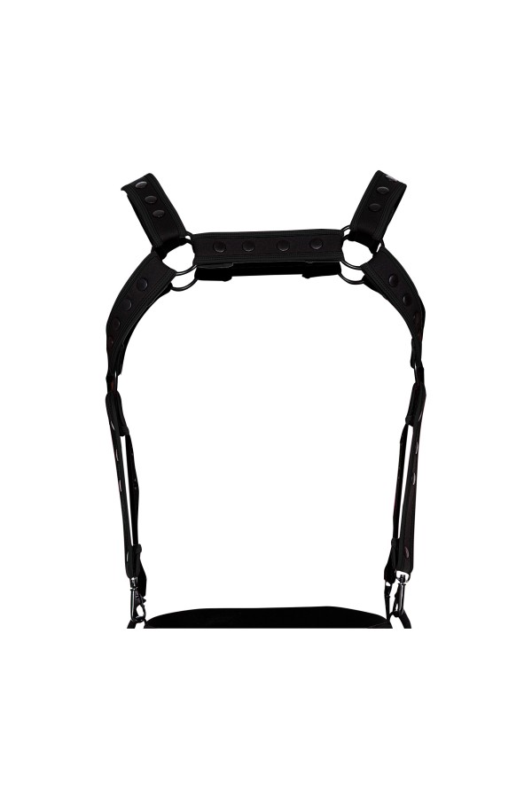 Schwarzer Brust-Harness 05 von Cut4Men kaufen | Fesselliebe