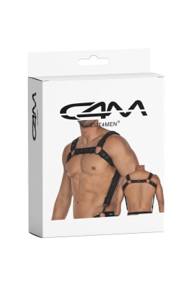 Schwarzer Brust-Harness 05 von Cut4Men kaufen | Fesselliebe