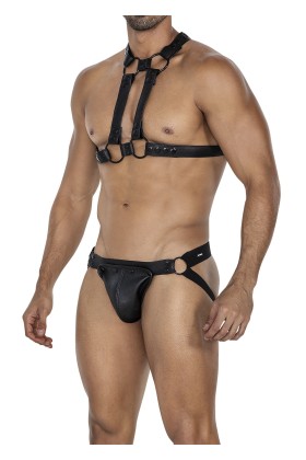 Schwarzer Jock Snap von Cut4Men kaufen | Fesselliebe