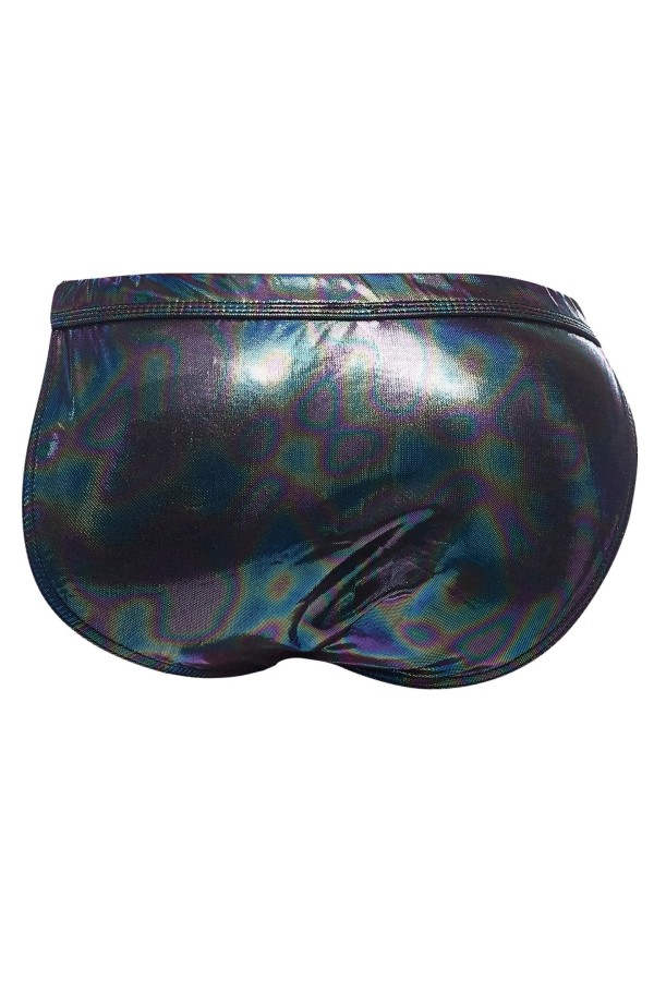 Schwarzer Wetlook Clip Tanga Brief EMER4LD von Cut4Men kaufen | Fesselliebe