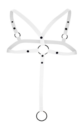 Weißer Body-Harness 04 by Cut4Men kaufen | Fesselliebe