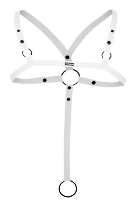 Weißer Body-Harness 04 by Cut4Men kaufen | Fesselliebe