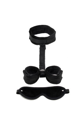 Set 2 Stück Schwarz von Bondage Play kaufen | Fesselliebe