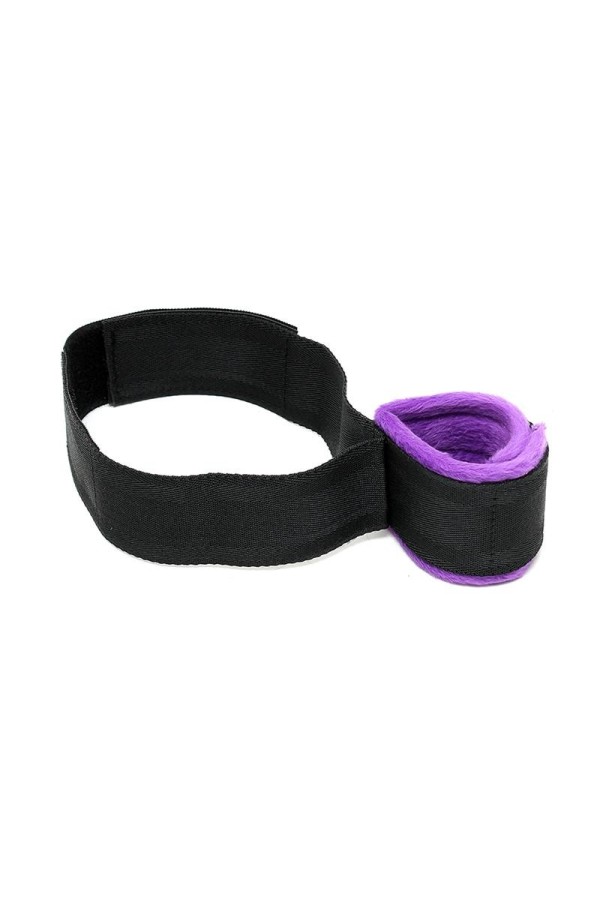 Manschettenset für Handgelenk und Oberschenkel, verstellbar, Violett von Bondage Play kaufen | Fesselliebe