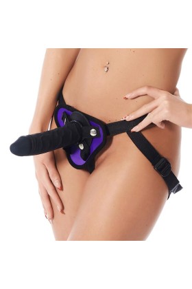 Strap-on verstellbar Lila von Bondage Play kaufen | Fesselliebe