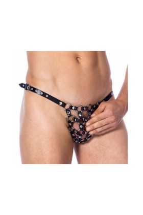 Verstellbarer Tanga mit Ring im Schritt von Bondage Play kaufen | Fesselliebe