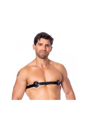Verstellbare Leder-Pasties von Bondage Play kaufen | Fesselliebe