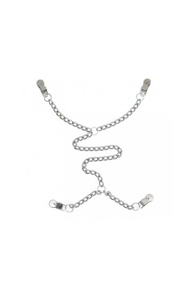 Nippel-zu-Schamlippen-Klammern von Bondage Play kaufen | Fesselliebe