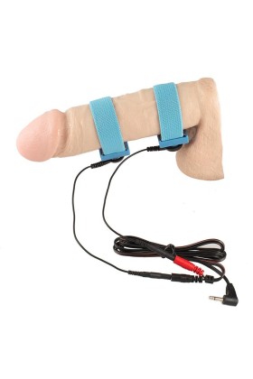 Doppelter Penis-Gurt von Electro Play kaufen | Fesselliebe