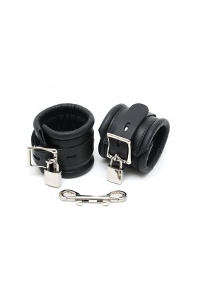 Fußfesseln LUX 7 cm mit Vorhängeschlössern von Bondage Play kaufen | Fesselliebe