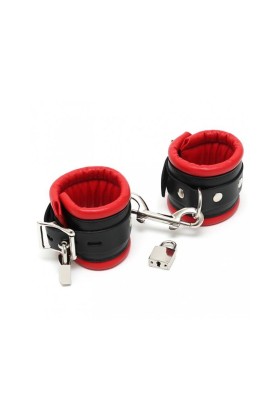 Fußfesseln LUX 7 cm mit Vorhängeschlössern von Bondage Play kaufen | Fesselliebe