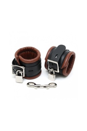Fußfesseln LUX 7 cm mit Vorhängeschlössern von Bondage Play kaufen | Fesselliebe