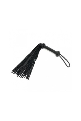 Geflochtener Leder-Flogger Schwarz von Bondage Play kaufen | Fesselliebe