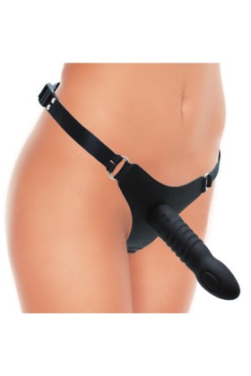 Strap-on mit Dildo Silikon 16 cm von Latex Play kaufen | Fesselliebe