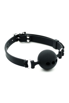 Mundknebel mit Ball von Latex Play kaufen | Fesselliebe
