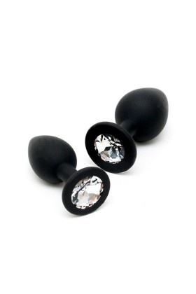 Doppeltes Butt-Plug-Set von Latex Play kaufen | Fesselliebe