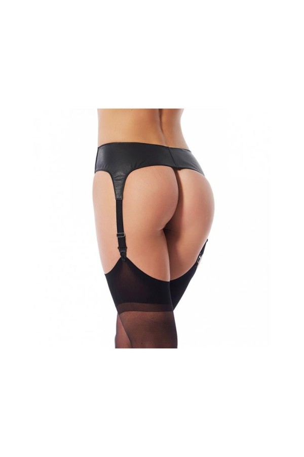 Leder-Strumpfgürtel verstellbar von Bondage Play kaufen | Fesselliebe