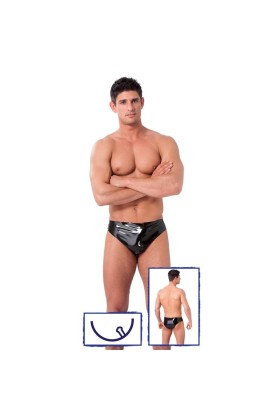 Boxershorts mit Innenstöpsel von Latex Play kaufen | Fesselliebe