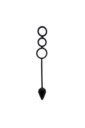 Anal Lock Schwarz von Latex Play kaufen | Fesselliebe