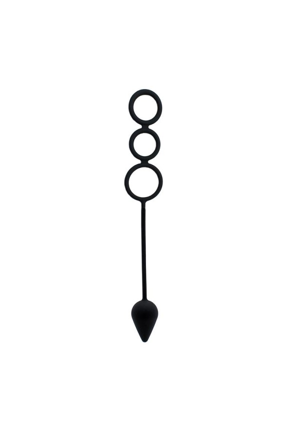 Anal Lock Schwarz von Latex Play kaufen | Fesselliebe
