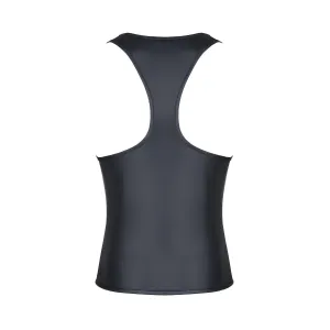 ♥ Muscle-Shirt Tsh003 Schwarz von Regnes Fetish Planet ♥