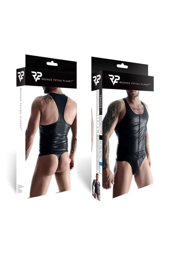 Muscle-Shirt Tsh003 Schwarz von Regnes Fetish Planet kaufen | Fesselliebe