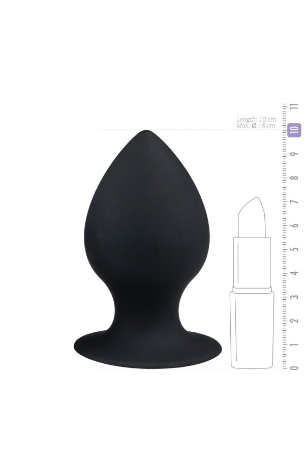 Geschmeidiger Buttplug aus Silikon - Medium