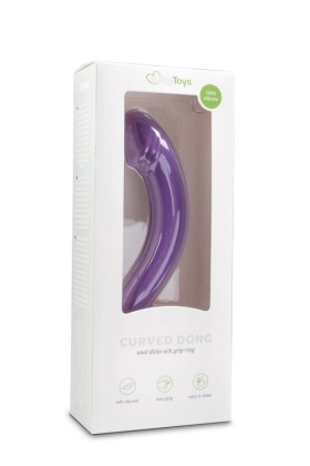 Lila Prostata-Dildo aus Silikon