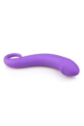 Lila Prostata-Dildo aus Silikon