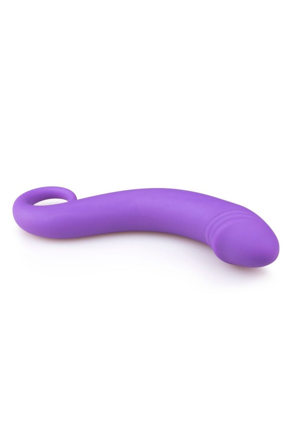 Lila Prostata-Dildo aus Silikon