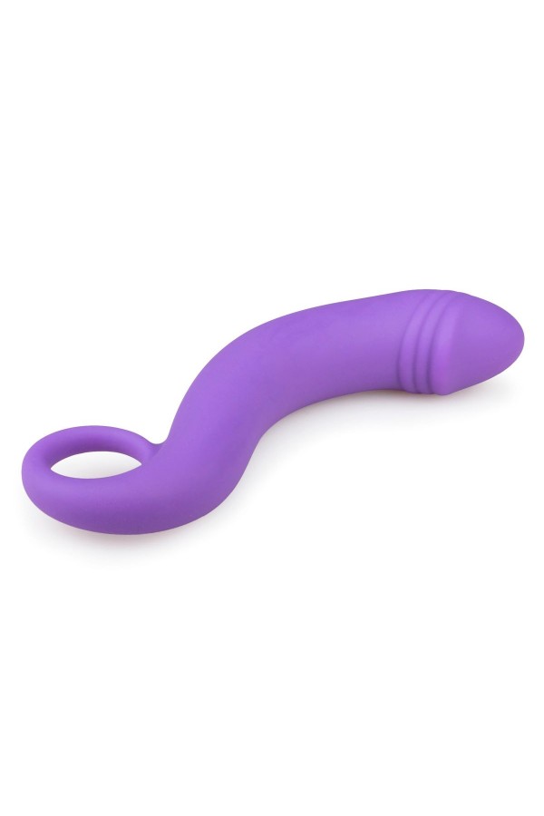 Lila Prostata-Dildo aus Silikon