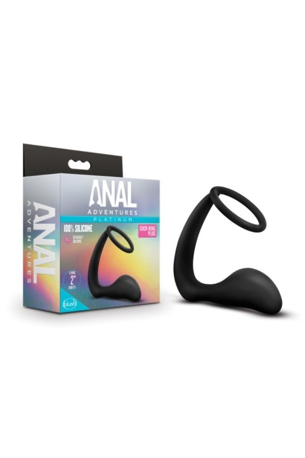 Anal Adventures Platinum - Penisring Analplug