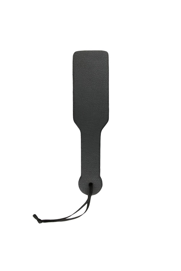 Schwarze PU-Lederklatsche
