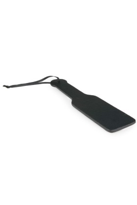 Schwarze PU-Lederklatsche