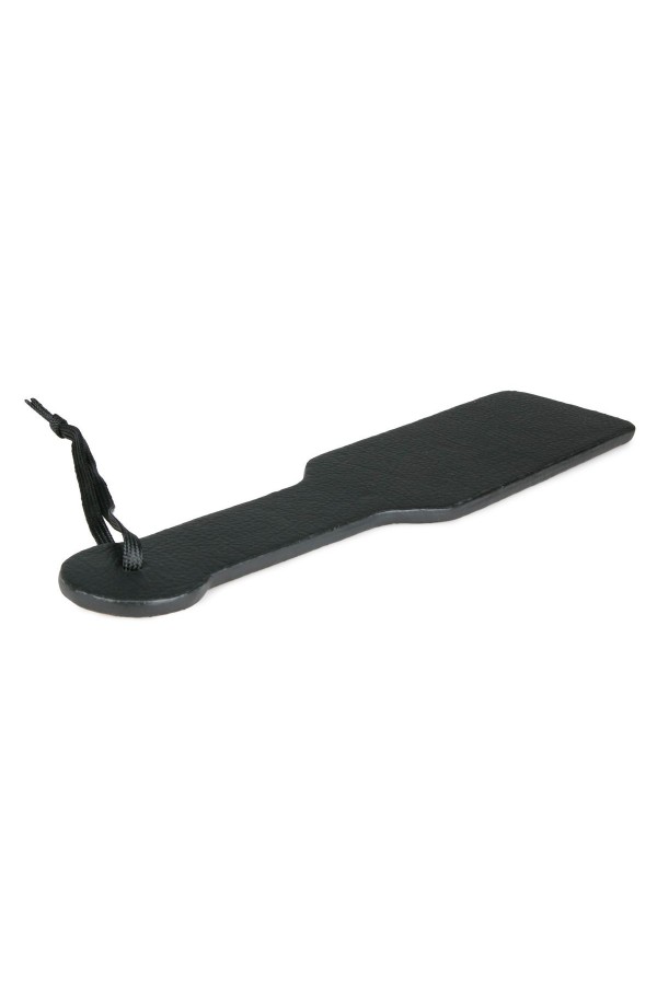 Schwarze PU-Lederklatsche