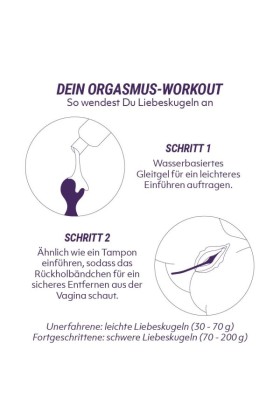 Yoni Ei - Größe M-Amethyst