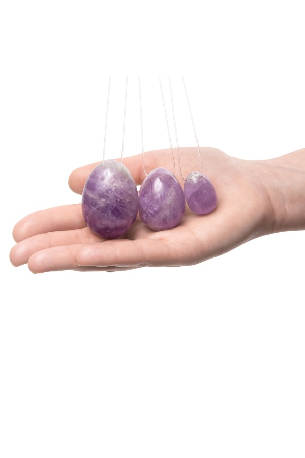 Yoni Ei - Größe M-Amethyst