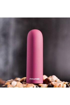 Evolved - Mighty Thick Bullet Vibrator - Rosa