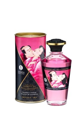 Shunga - Aphrodisierendes Wärmendes Öl Himbeere 100 ml
