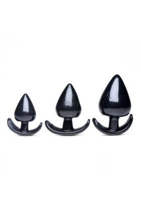 Triple Spades 3-teiliges Analplug Set