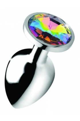 Rainbow Gem Butt Plug - Groß