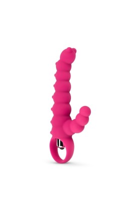 Geriffelter Tarzan Vibrator - Rosa