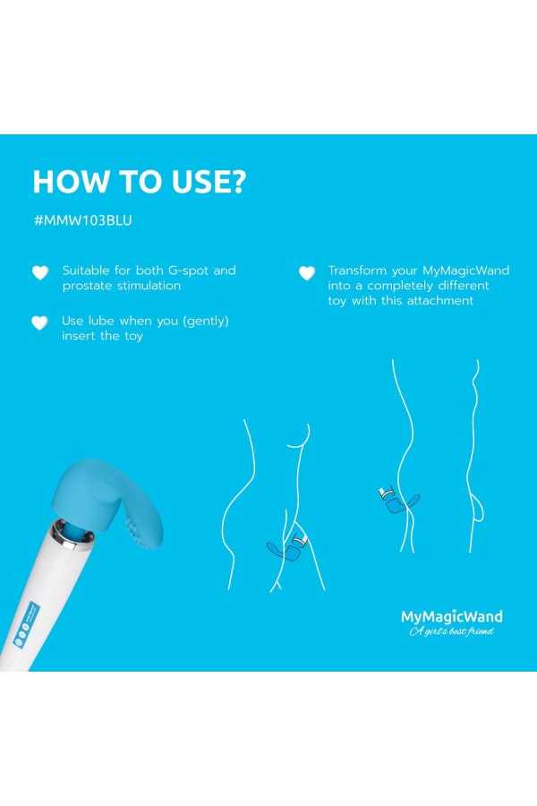 MyMagicWand G-Punktaufsatz - Blau