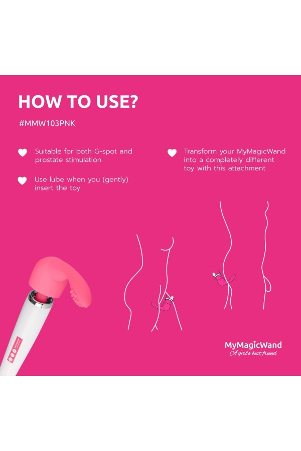 MyMagicWand G-Punktaufsatz- Pink