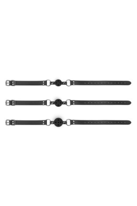 Bedroom Fantasies - Set mit 3 Ball Gags - Schwarz