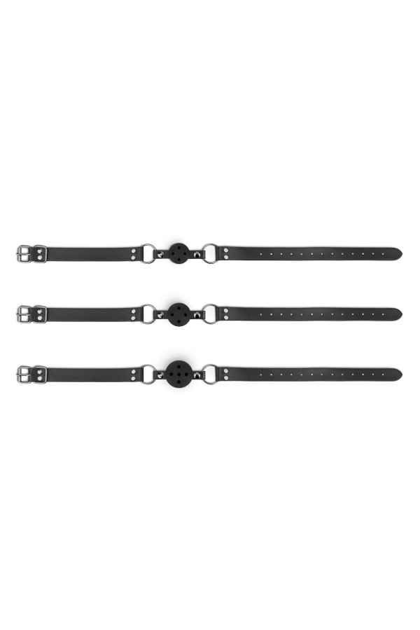 Bedroom Fantasies - Set mit 3 Ball Gags - Schwarz