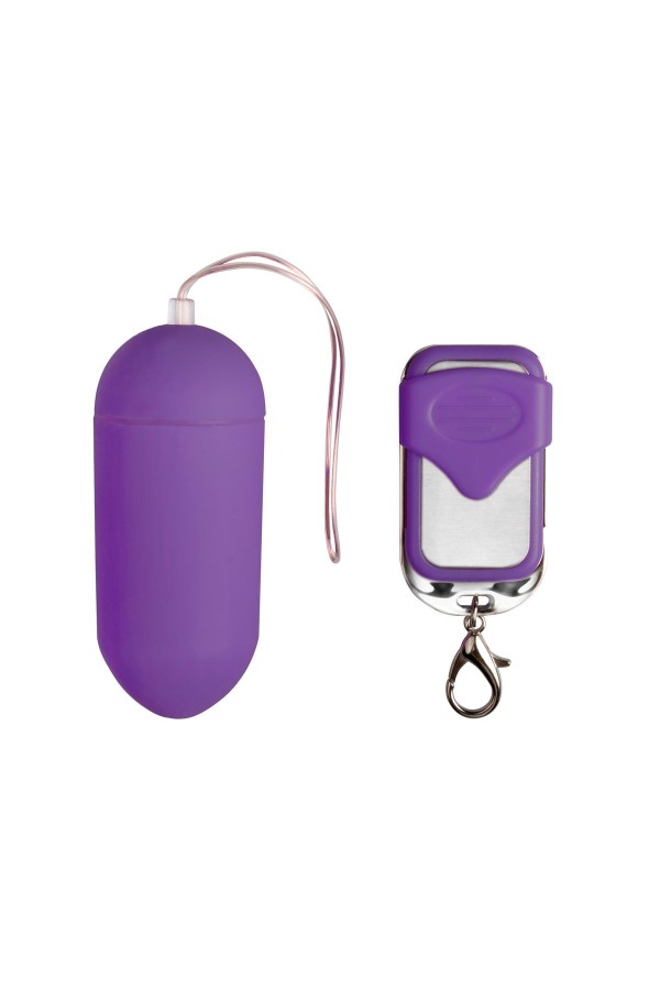 Vibrierendes Ei mit Fernbedienung - Violett