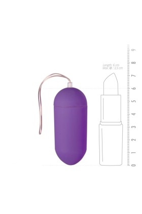 Vibrierendes Ei mit Fernbedienung - Violett