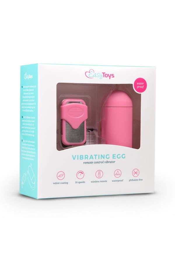 Vibrations Ei Rosa - Easytoys