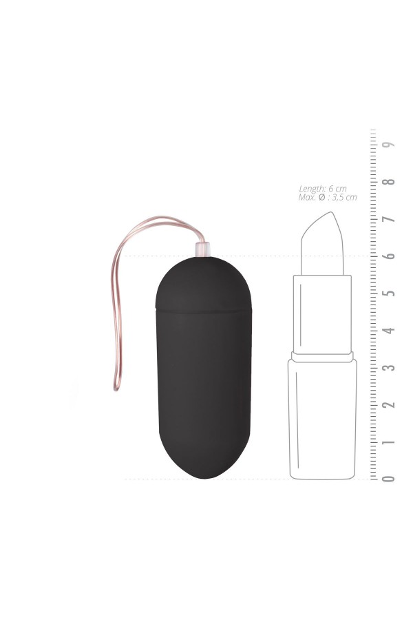 Easytoys Vibrations-Ei - Schwarz
